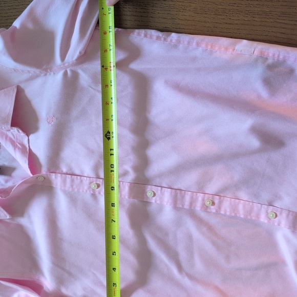 Ralph Lauren non-iron oxford shirt Pink Monogrammed - Picture 6 of 6